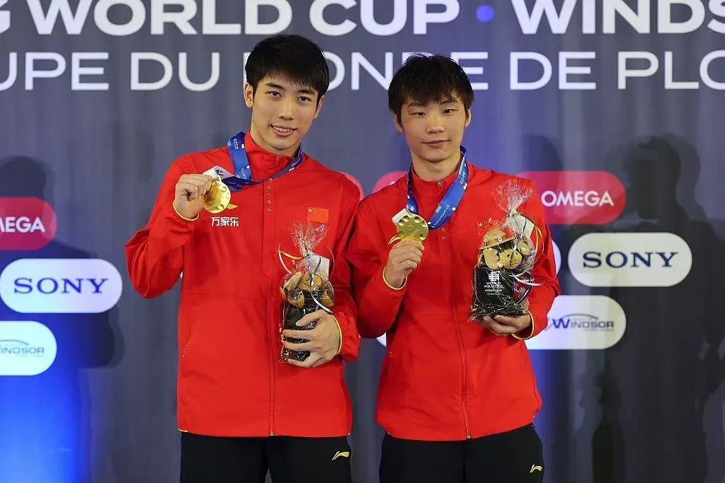 跳水世界杯冠军受邀参加体育盛典 跳水世界杯冠军受邀参加体育盛典