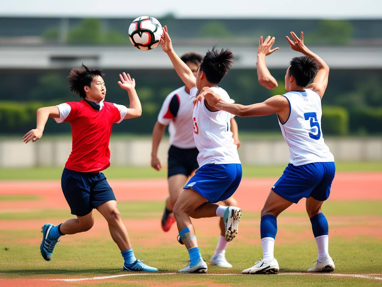 激战打响，球队斗志昂扬，展现实力的简单介绍