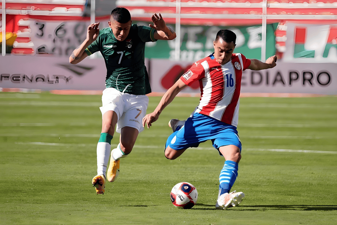 玻利维亚队在比赛中获得一场胜利