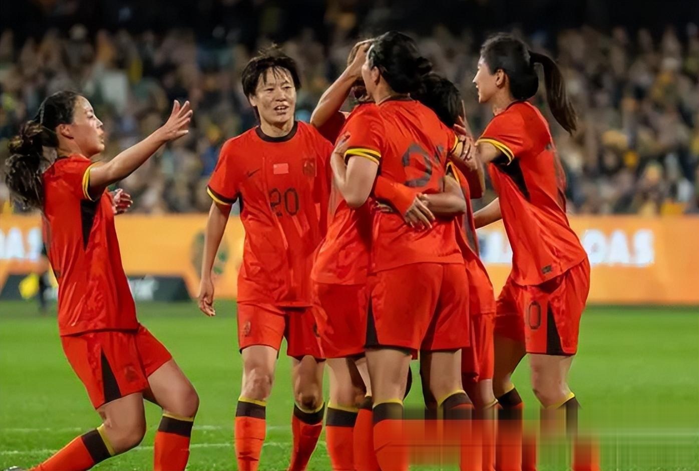 澳洲女足队在比赛中取得胜利 澳洲女足队在比赛中取得胜利